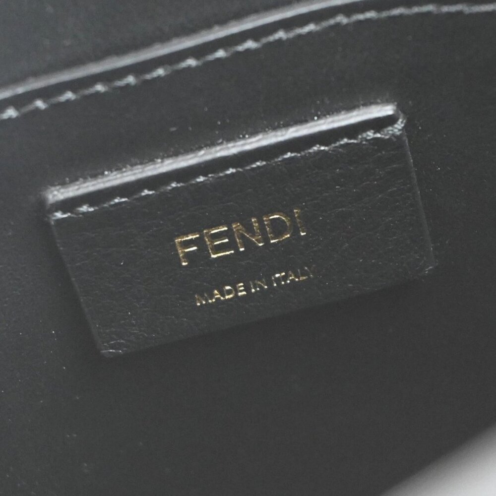 FENDI Shopping Bag Small 2Way Shoulder Hand Bag Leather Pink GHW Italy 16EG287 - Picture 12 of 16